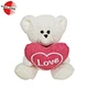 Valentine Plush Toy I Love You Animals With Pink Heart
